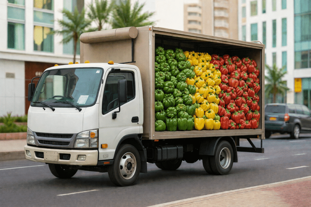 Bulk Capsicum Supply Across Delhi NCR