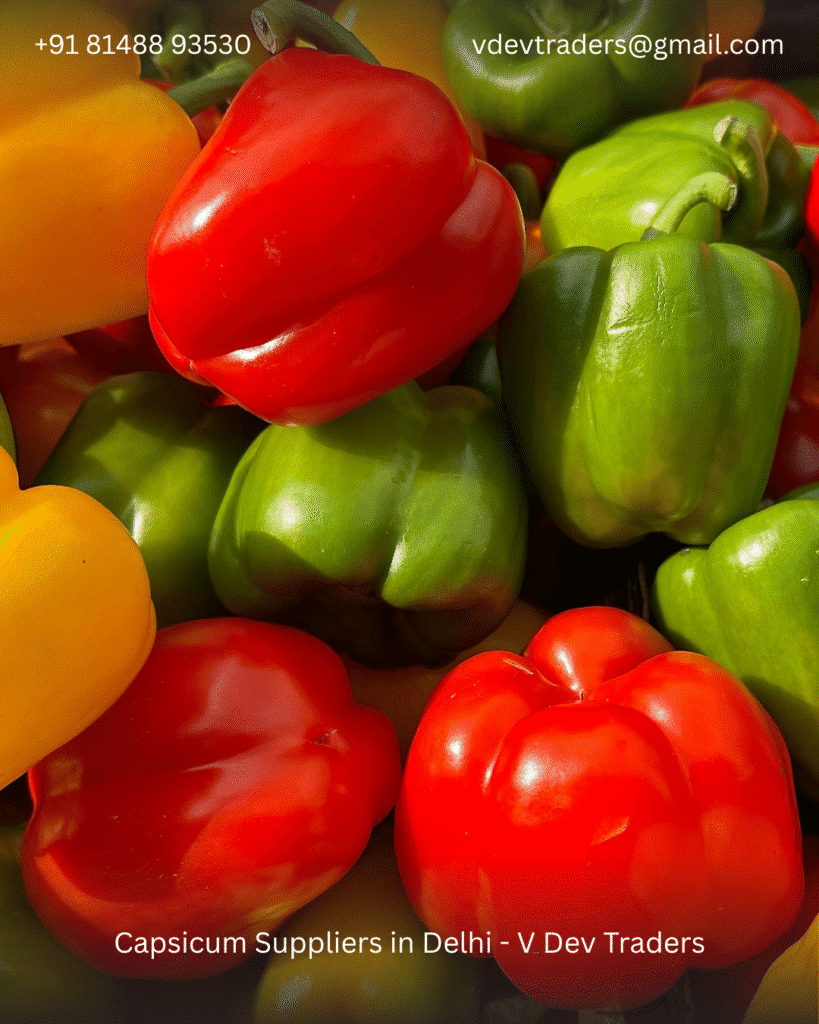 Capsicum Suppliers in Delhi V Dev Traders